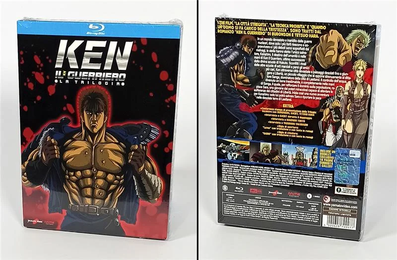 BLU-RAY - KEN IL GUERRIERO LA TRILOGIA DVD