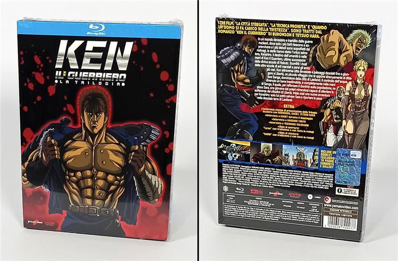 BLU-RAY - KEN IL GUERRIERO LA TRILOGIA DVD