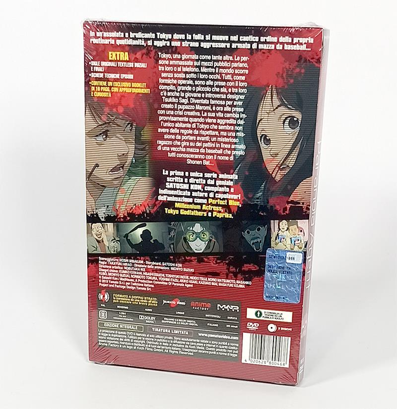 DVD - PARANOIA AGENT SERIE COMPLETA