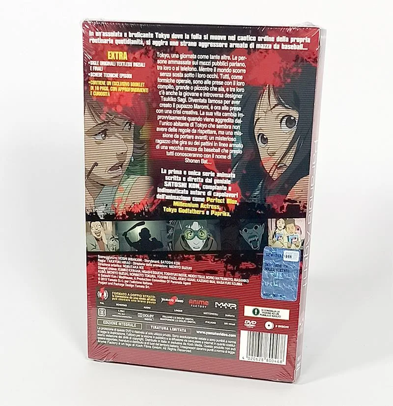 DVD - PARANOIA AGENT SERIE COMPLETA