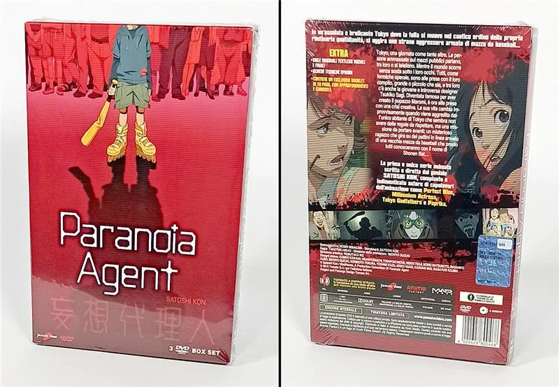 DVD - PARANOIA AGENT SERIE COMPLETA