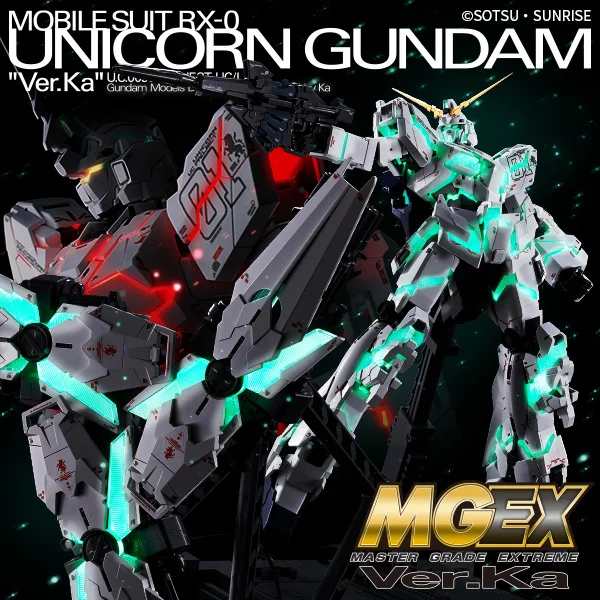 1/100 MGEX GUNDAM UNICORN VER KA