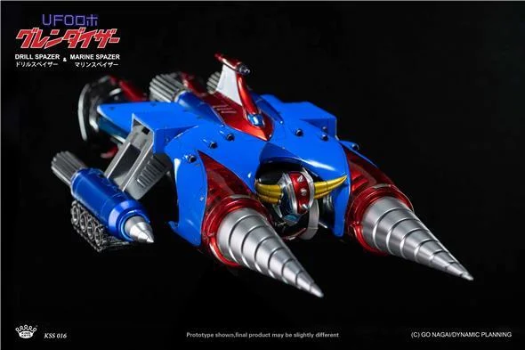 KING ARTS GRENDIZER DRILL SPAZER E MARINE SPAZER