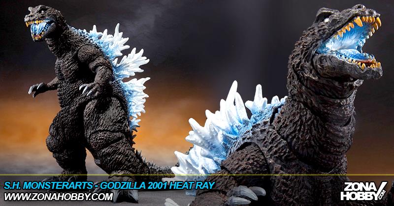S.H. MONSTERARTS - GODZILLA 2001 HEAT RAY