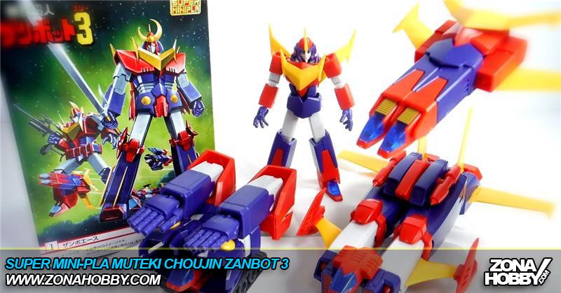 SUPER MINI-PLA MUTEKI CHOUJIN ZANBOT 3 (OFFERTA BANDAI EU)
