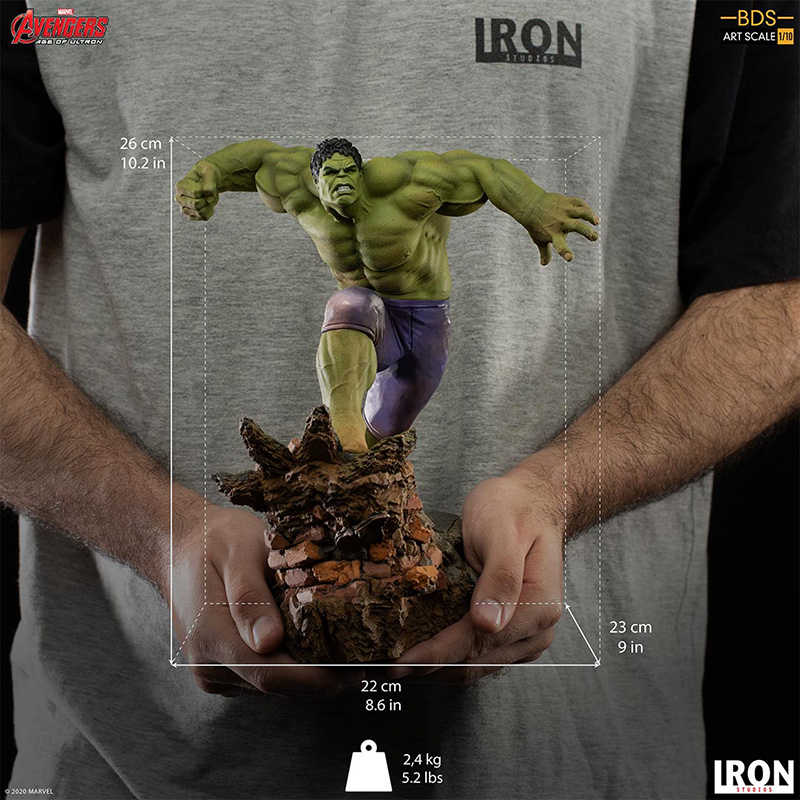 1/10 IRON STUDIOS - AVENGERS AOU HULK ART STATUE