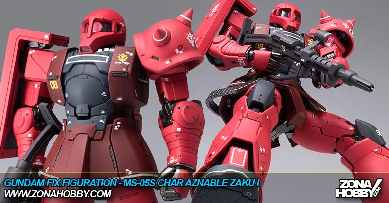 GUNDAM FIX FIGURATION - MS-05S CHAR AZNABLE ZAKU I