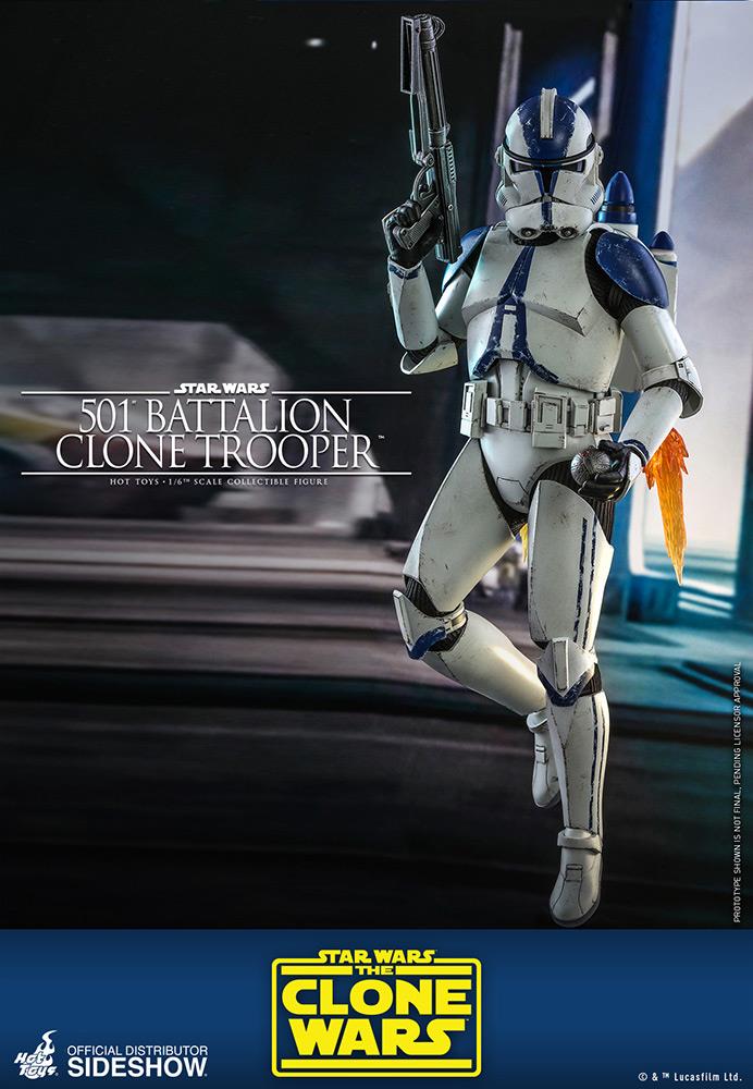 1/6 STAR WARS - THE CLONE WARS - 501ST BATTALION CLONE TROOPER
