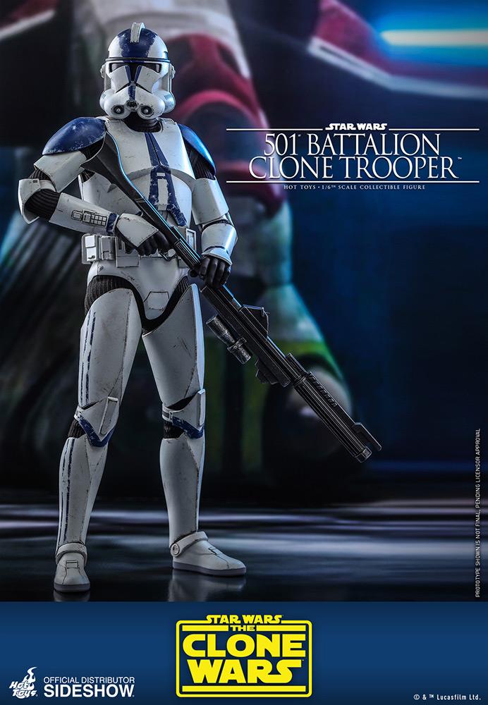 1/6 STAR WARS - THE CLONE WARS - 501ST BATTALION CLONE TROOPER