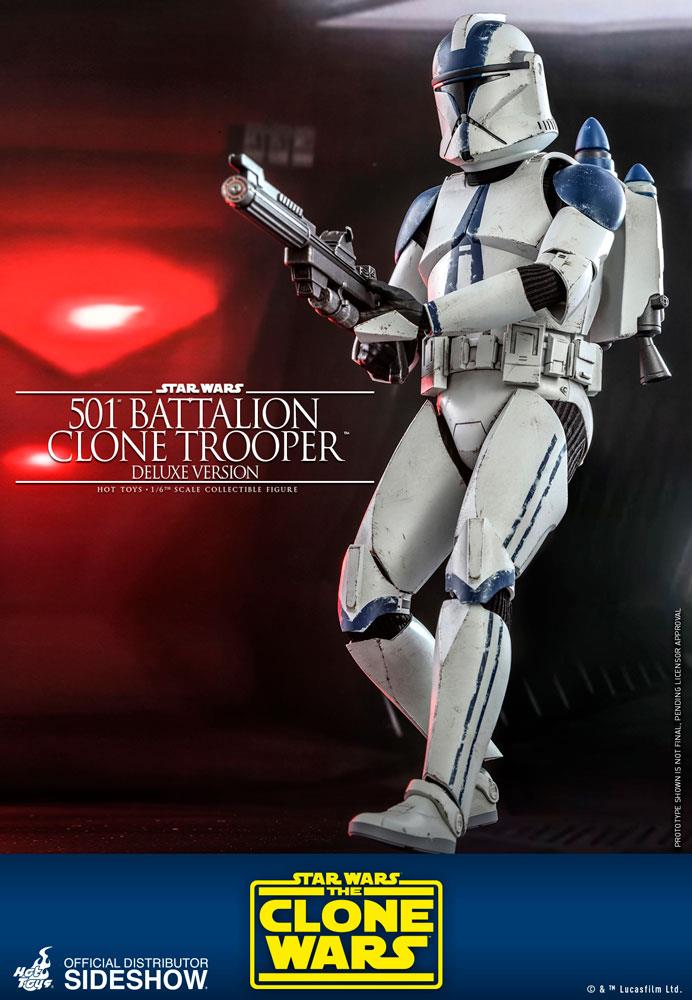 1/6 STAR WARS - THE CLONE WARS - THE CLONE WARS - DELUXE 501ST BATTALION CLONE TROOPER