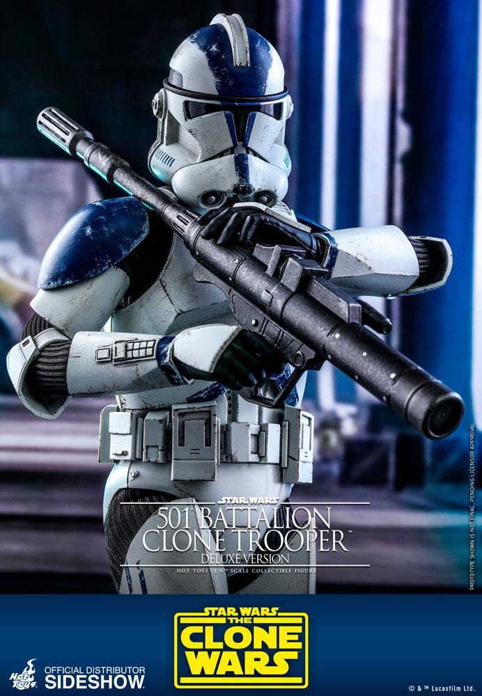 1/6 STAR WARS - THE CLONE WARS - THE CLONE WARS - DELUXE 501ST BATTALION CLONE TROOPER