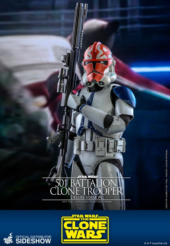 1/6 STAR WARS - THE CLONE WARS - THE CLONE WARS - DELUXE 501ST BATTALION CLONE TROOPER