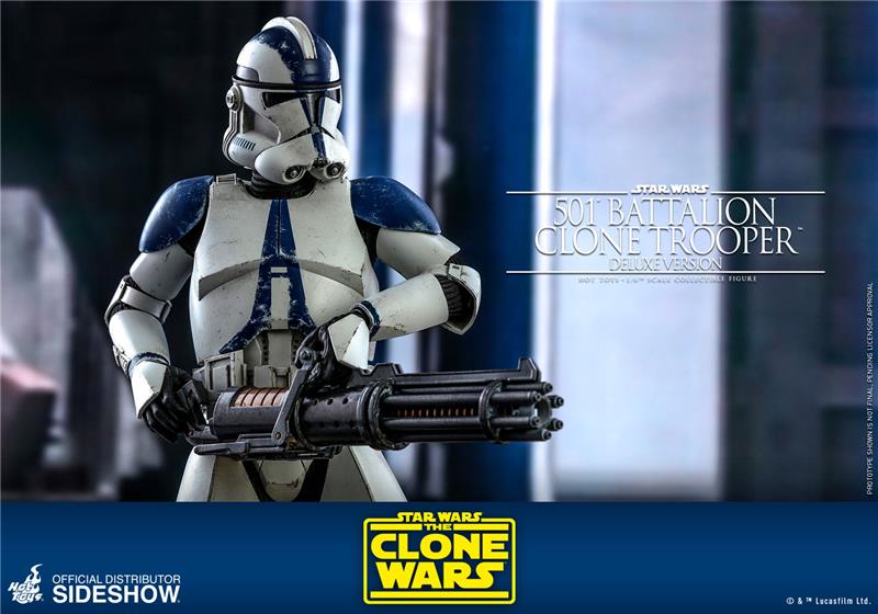 1/6 STAR WARS - THE CLONE WARS - THE CLONE WARS - DELUXE 501ST BATTALION CLONE TROOPER