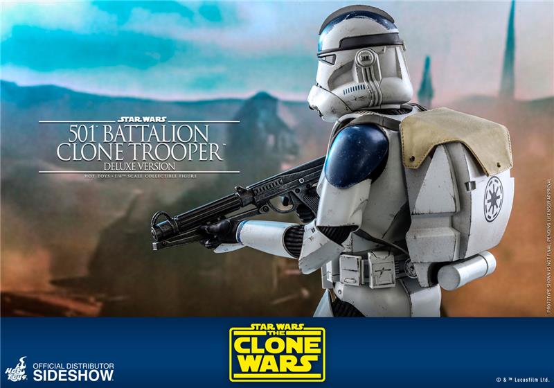 1/6 STAR WARS - THE CLONE WARS - THE CLONE WARS - DELUXE 501ST BATTALION CLONE TROOPER