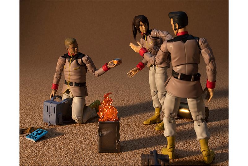 MS GUNDAM EARTH UNITED ARMY SOLDIER SET