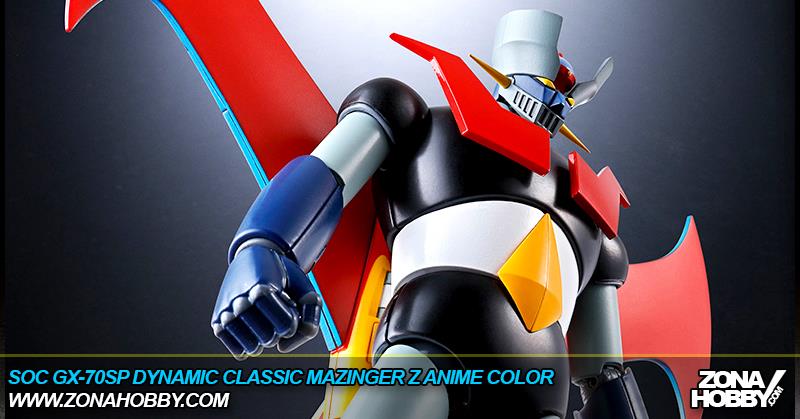 SOC GX-70SP DYNAMIC CLASSIC MAZINGER Z ANIME COLOR