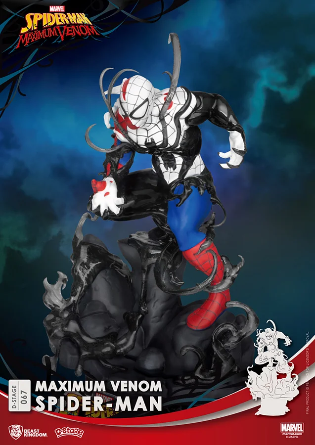 D-STAGE - MAX VENOM SPIDER-MAN
