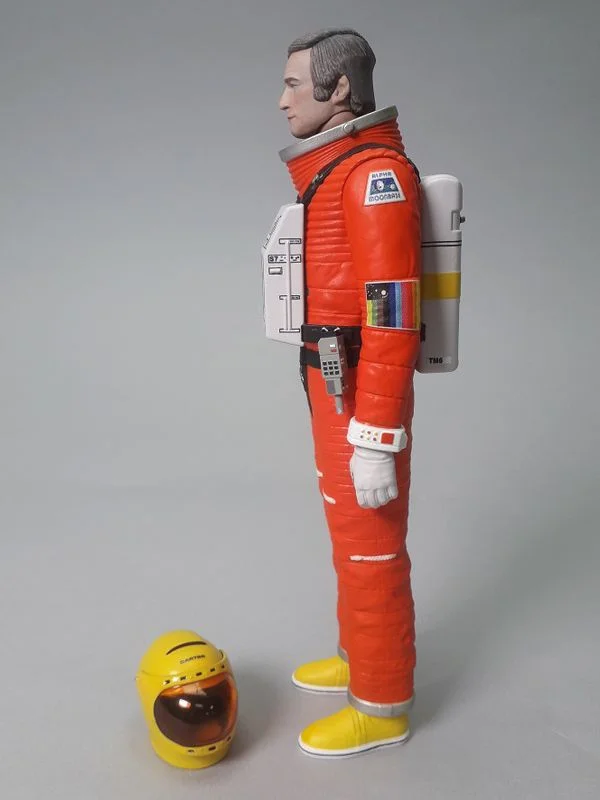 SPACE 1999 ALAN CARTER WITH MOON BUGGY DLX