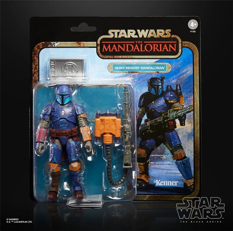 19 CM STAR WARS THE MANDALORIAN BLACK SERIES - HEAVY INFANTRY