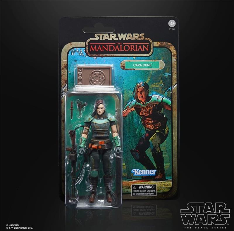 19 CM STAR WARS THE MANDALORIAN BLACK SERIES - CARA DUNE