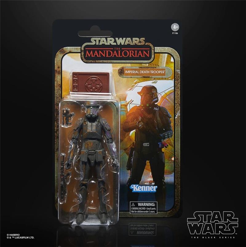 19 CM STAR WARS THE MANDALORIAN BLACK SERIES - IMPERIAL DEATH TROOPER
