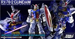 1/60 perfect grade gundam rx-78-2 unleashed (secondo stock)