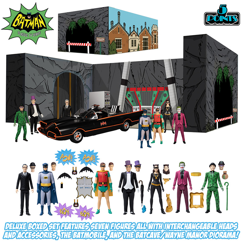 5 POINTS BATMAN DELUXE BOXED SET