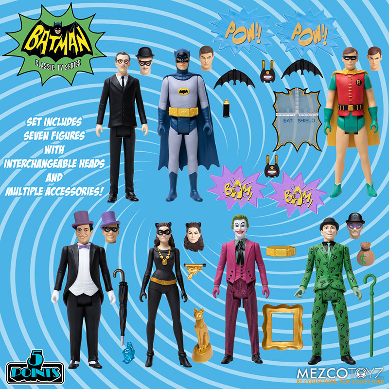 5 POINTS BATMAN DELUXE BOXED SET