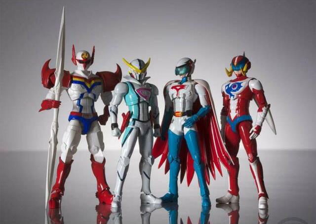 SHOKUGAN SHODO - INFINI-T FORCE (SET 4)  (OFFERTA BANDAI EU)