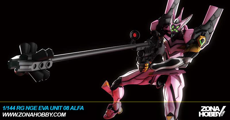 RG EVANGELION - EVA UNIT 08 ALFA