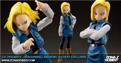 S.H. FIGUARTS - DRAGONBALL ANDROID 18 EVENT EXLUSIVE