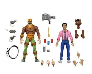 NECA - TMNT RAT KING & VERNON 2PK