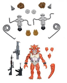NECA - TMNT TRICERATON & ROADKILL 3PK