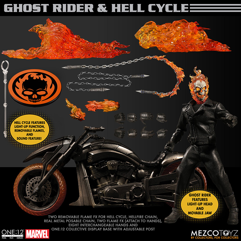 ONE12 COLLECTIVE - GHOST RIDER & HELL CYCLE SET
