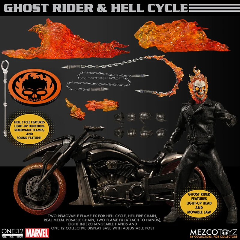 ONE12 COLLECTIVE - GHOST RIDER & HELL CYCLE SET