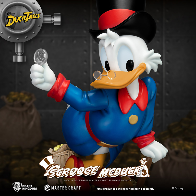 MASTER CRAFT - DUCKTALES SCROOGE MCDUCK STATUE