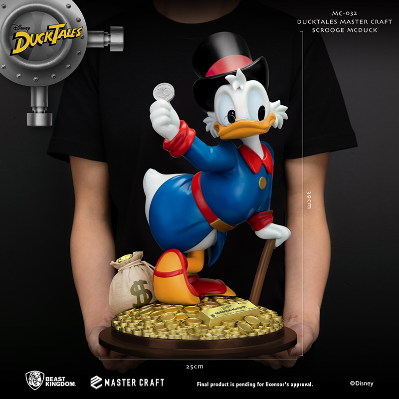 MASTER CRAFT - DUCKTALES SCROOGE MCDUCK STATUE