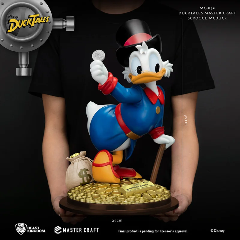 MASTER CRAFT - DUCKTALES SCROOGE MCDUCK STATUE