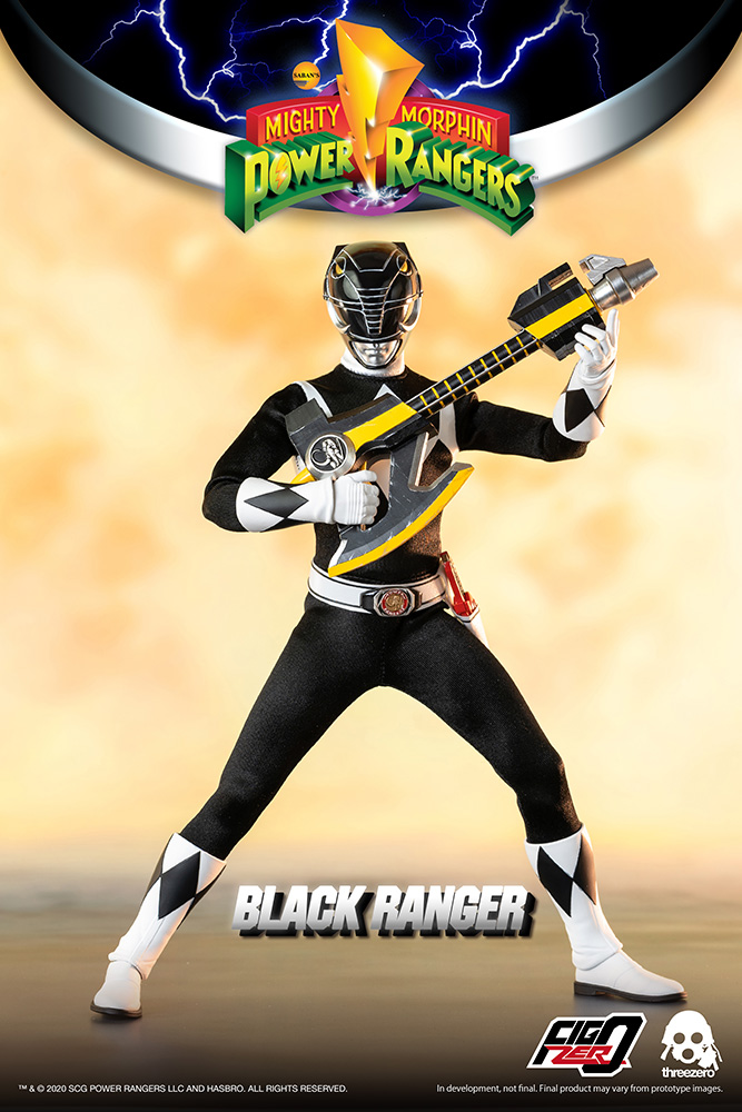 1/6 THREEZERO - MIGHTY MORPHIN POWER RANGERS BLACK RANGER