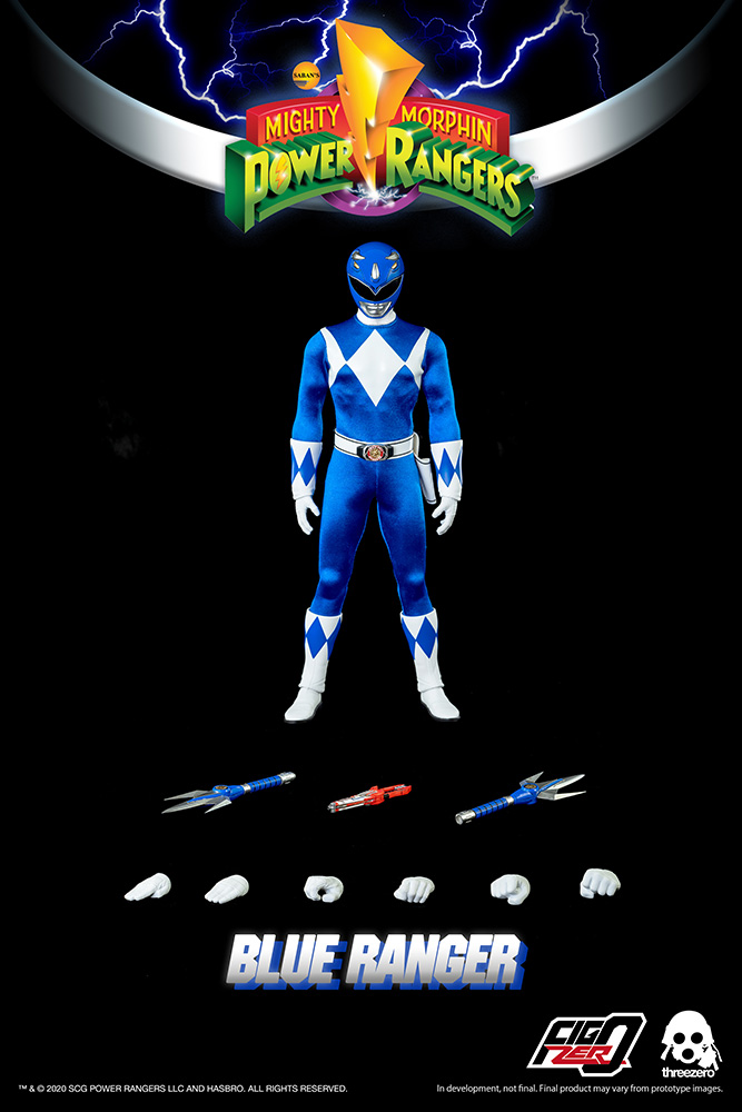 1/6 THREEZERO - MIGHTY MORPHIN POWER RANGERS BLUE RANGER