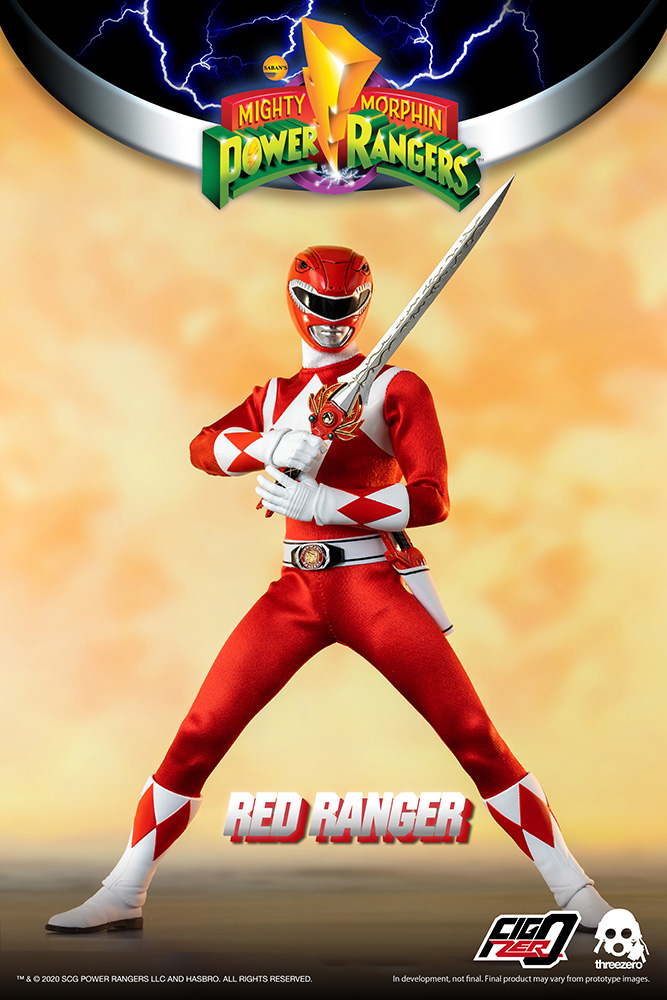 1/6 THREEZERO - MIGHTY MORPHIN POWER RANGERS RED RANGER
