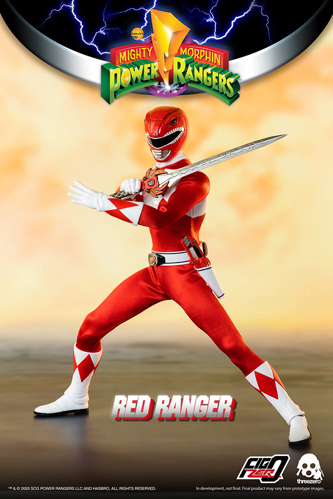 1/6 THREEZERO - MIGHTY MORPHIN POWER RANGERS RED RANGER