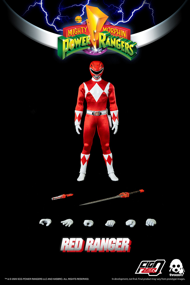 1/6 THREEZERO - MIGHTY MORPHIN POWER RANGERS RED RANGER