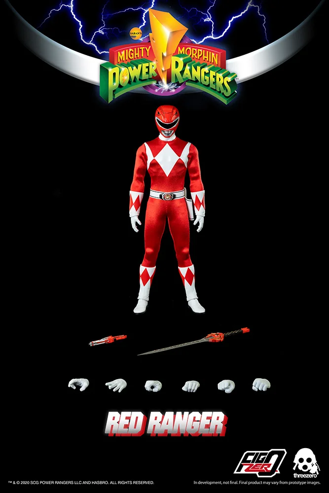 1/6 THREEZERO - MIGHTY MORPHIN POWER RANGERS RED RANGER