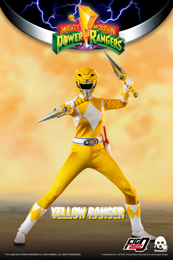 1/6 THREEZERO - MIGHTY MORPHIN POWER RANGERS YELLOW RANGER