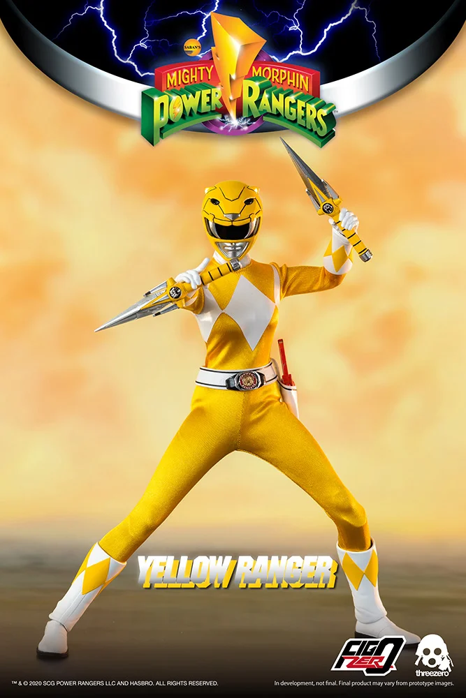 1/6 THREEZERO - MIGHTY MORPHIN POWER RANGERS YELLOW RANGER