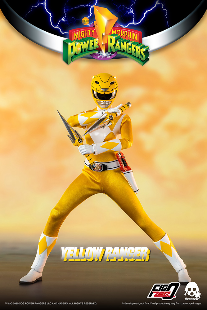 1/6 THREEZERO - MIGHTY MORPHIN POWER RANGERS YELLOW RANGER