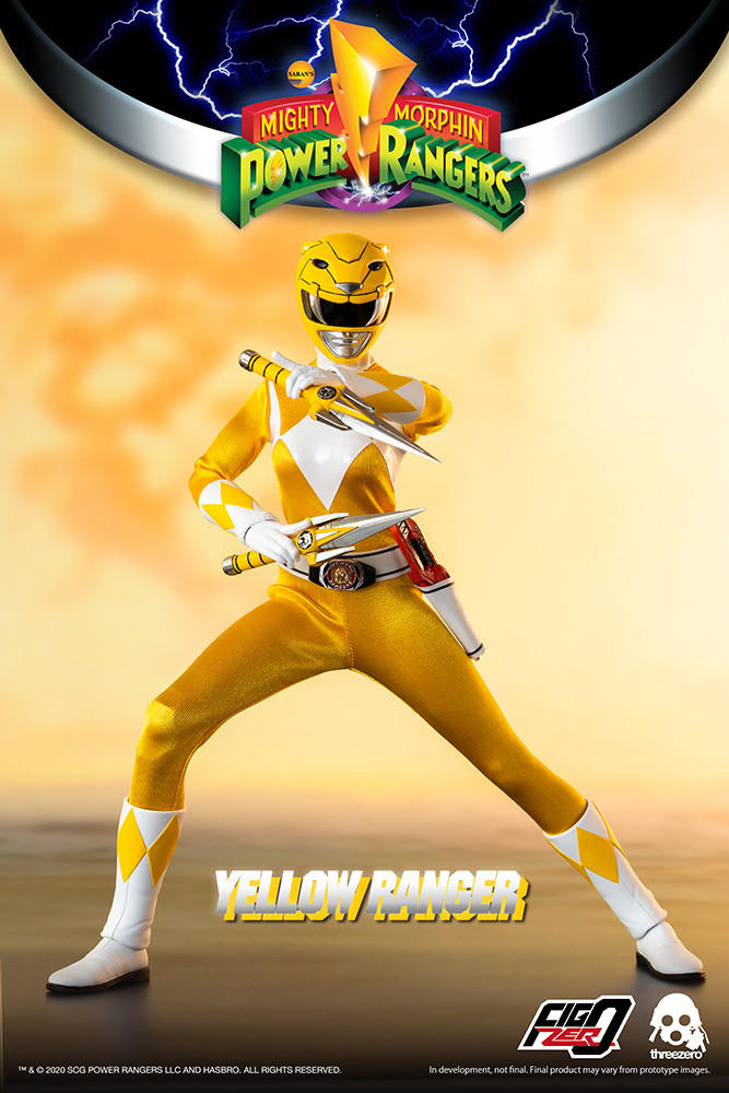1/6 THREEZERO - MIGHTY MORPHIN POWER RANGERS YELLOW RANGER