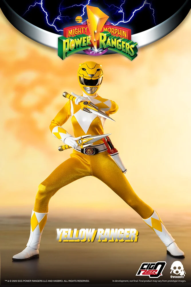 1/6 THREEZERO - MIGHTY MORPHIN POWER RANGERS YELLOW RANGER