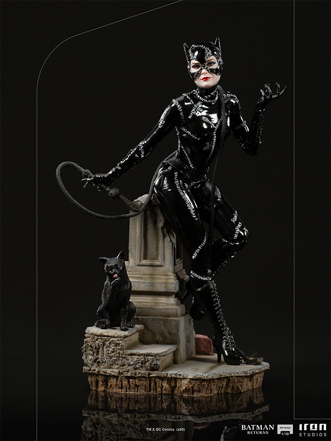 1/10 IRON STUDIOS - BATMAN RETURNS CATWOMAN ART STATUE